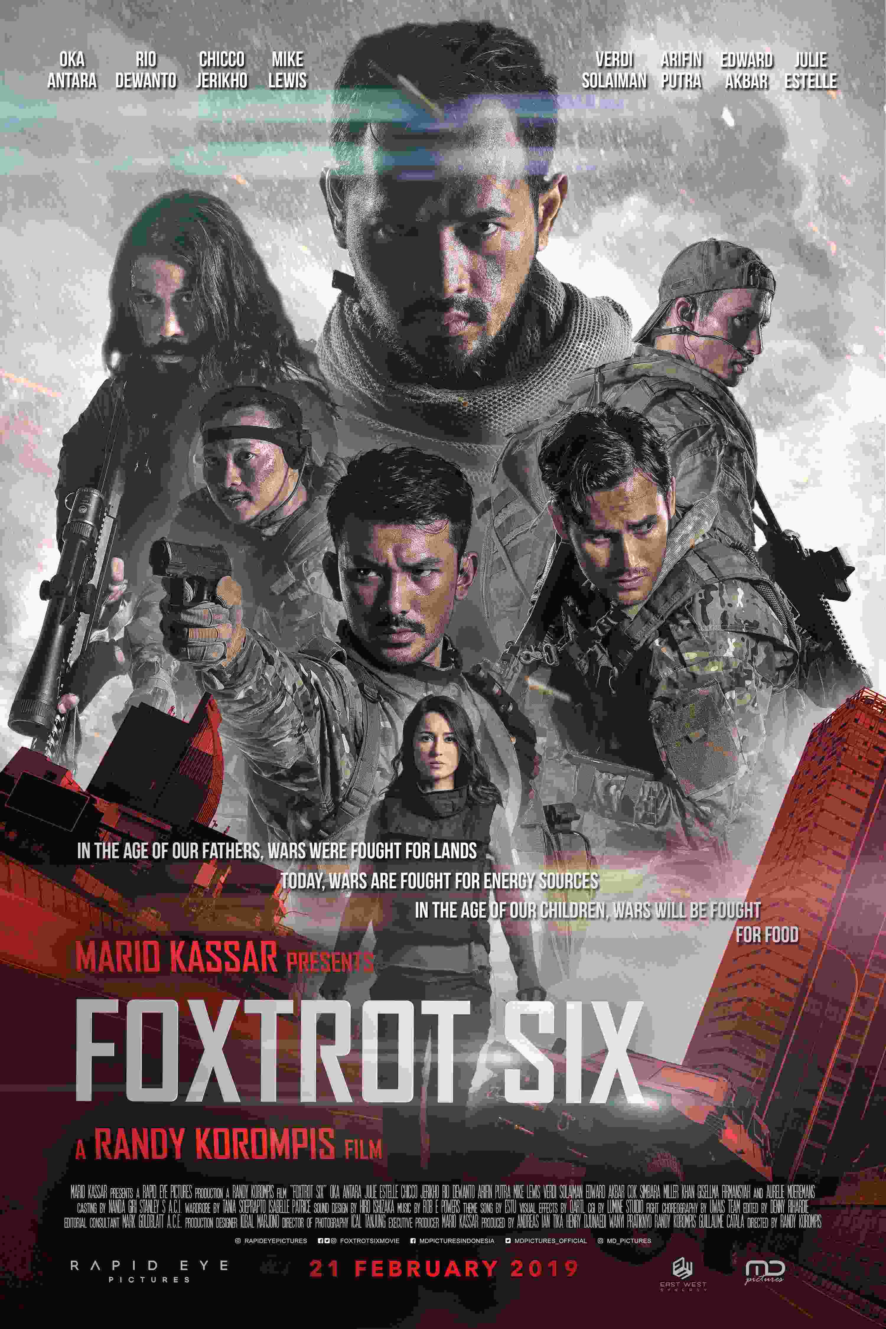 Foxtrot Six (2019) vj Junior Oka Antara